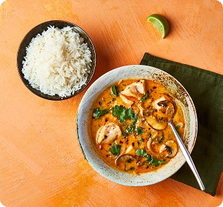 Food box with international cuisines for adventurous eaters